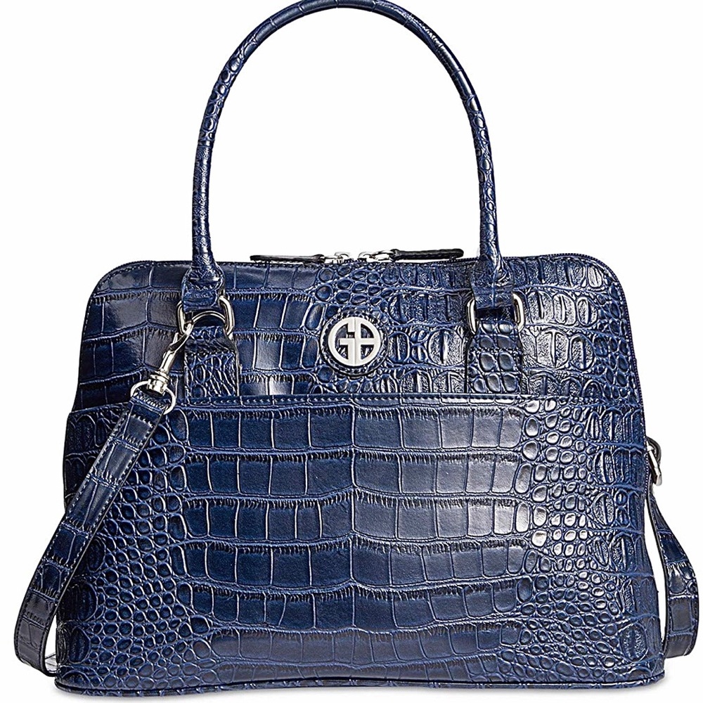 Giani Bernini Crocodile Dome Satchel